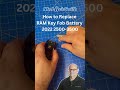 How to Replace RAM Key Fob Battery 2022 2500-3500 | Mr. Locksmith™