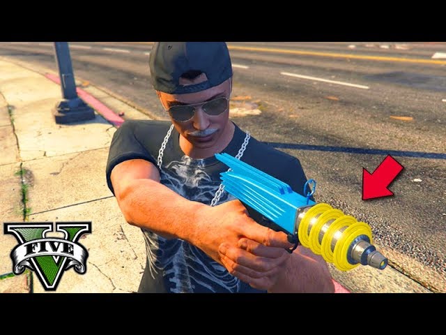 GTA V Online: A NOVA ARMA DE CHOQUE muito FORTE!!!! ALIENÍGENA