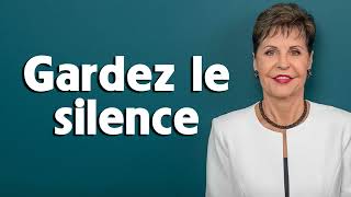 Joyce Meyer Sermon Français  Gardez le silence  ღ JoyceMeyer ღ