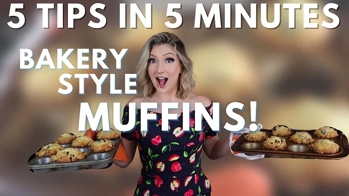5 Tips in 5 Minutes for PERFECT Muffins | Irene Walton