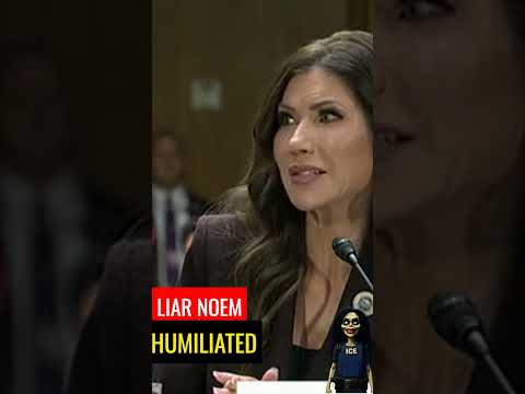 ADAM SCHIFF WRECKED KRISTI NOEM DAY B4 SHE WS FIRED