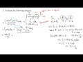 Section 8.5 (Part 2) - Partial Fractions
