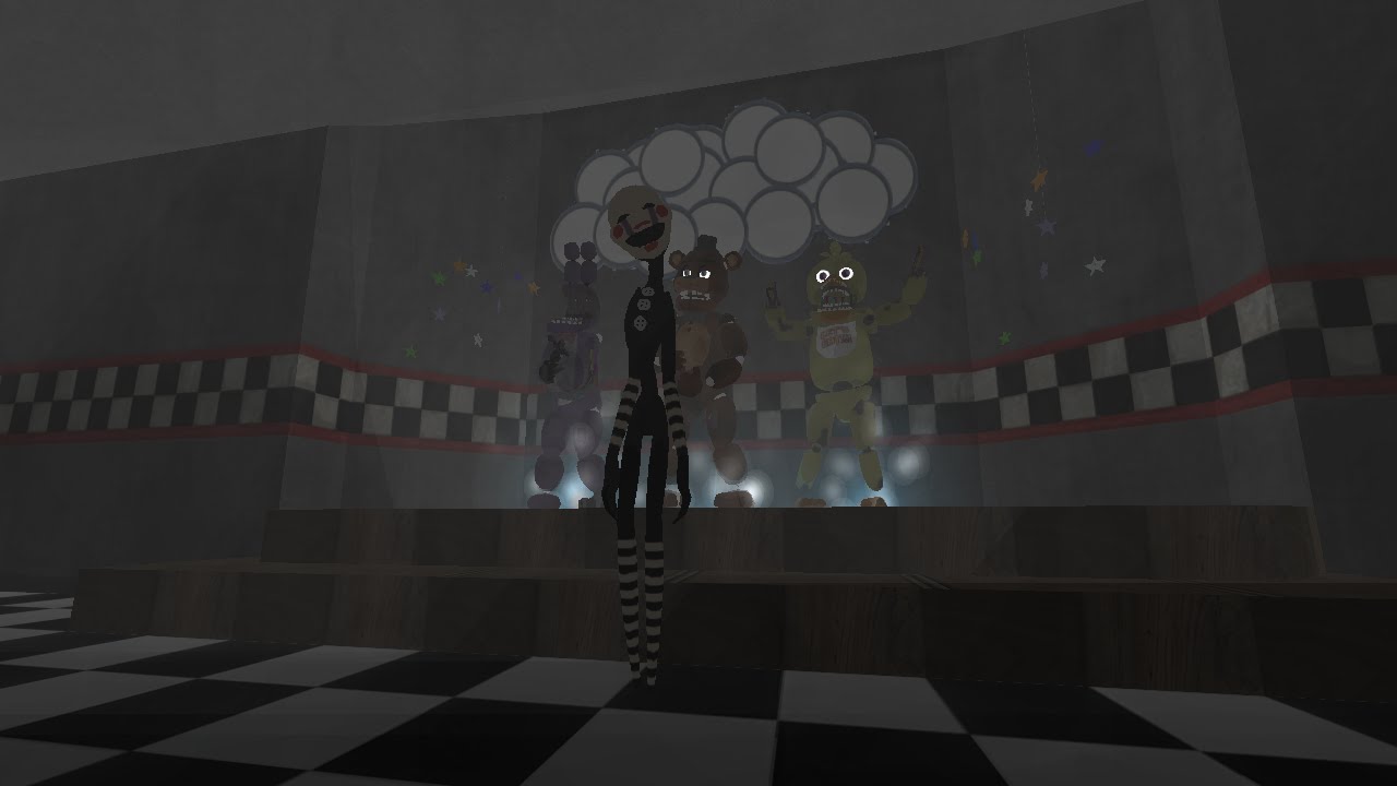 ROBLOX Fnaf 2 Doom but we actually complete night 2 