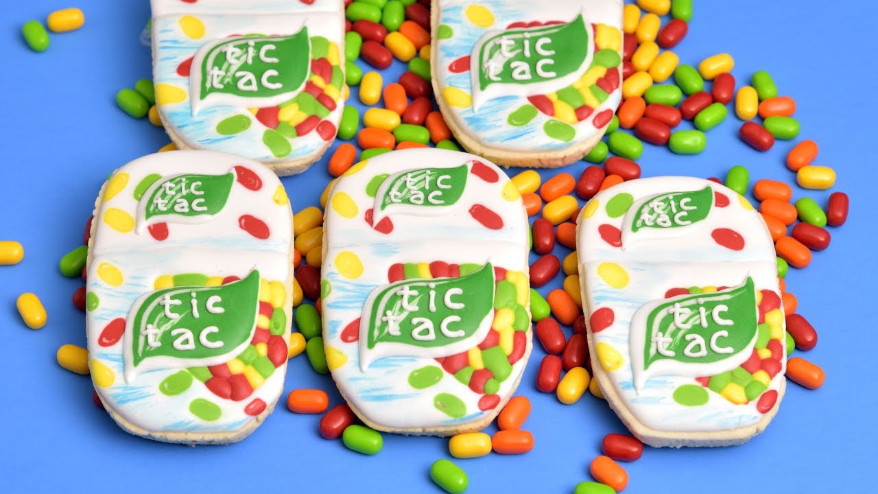 Tic Tac Candy Cookies By Haniela S Youtube