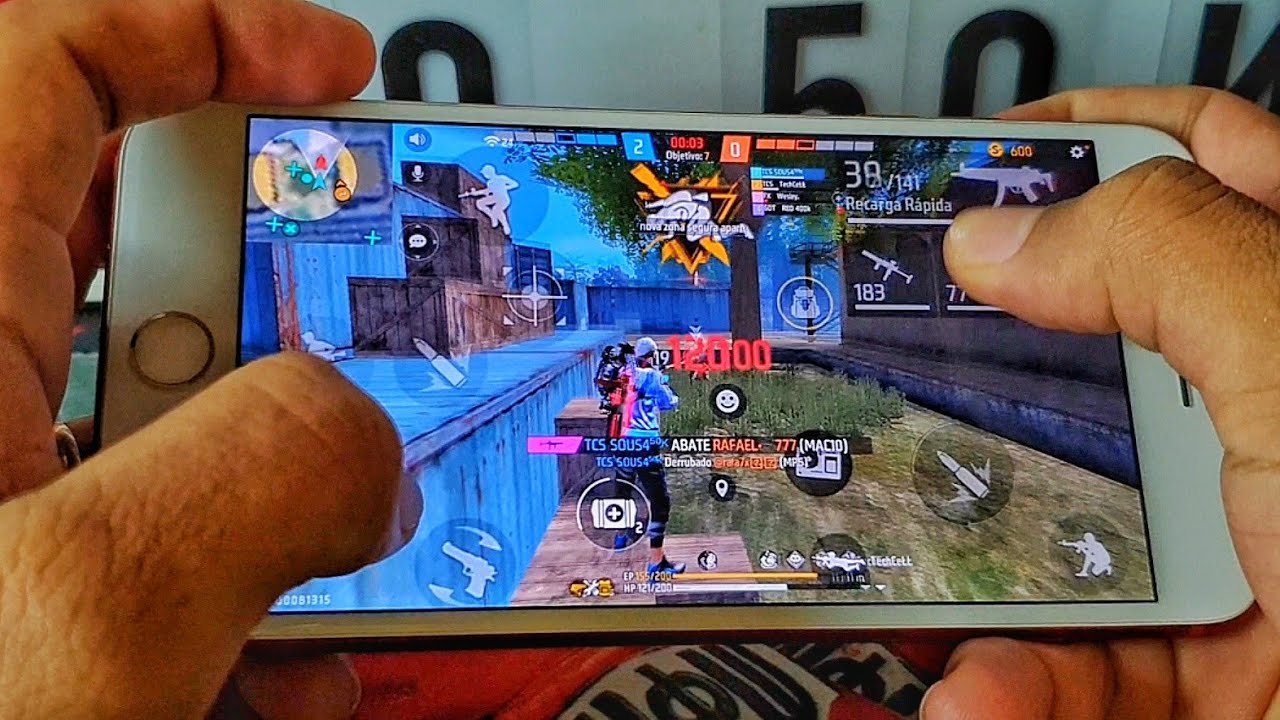 IPHONE 7 PLUS FREE FIRE ULTRA 60FPS 