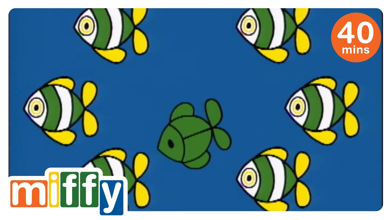 ならんで　すいすい |ミッフィー | 子供向けアニメ