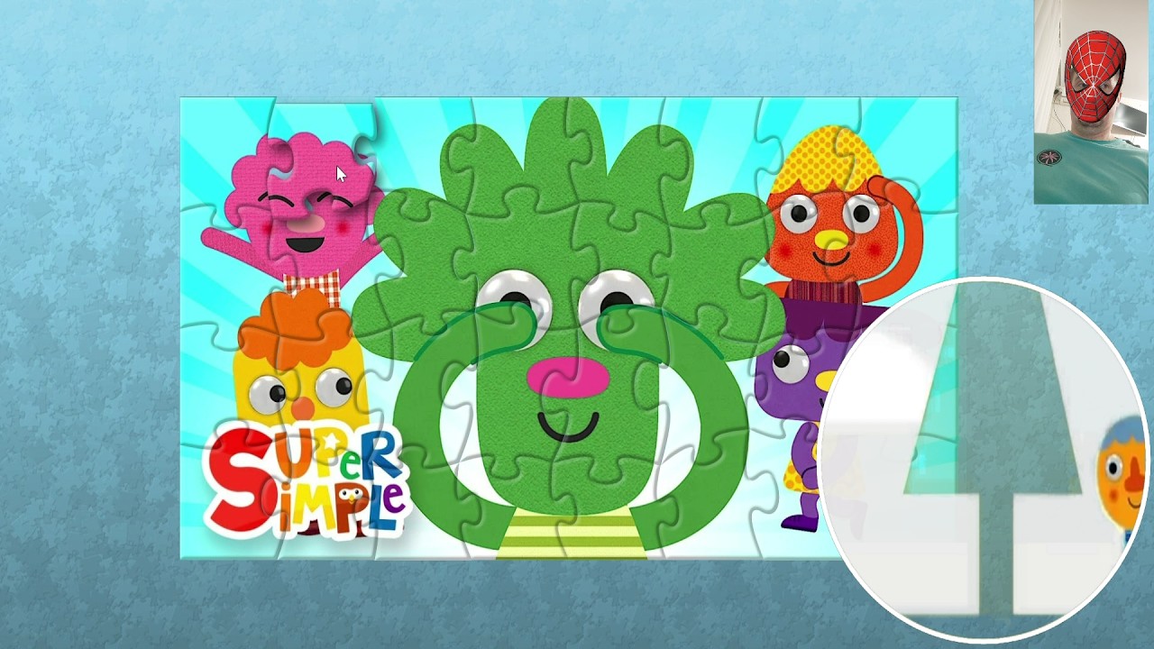 Hide And Seek Noodle & Pals Super Simple Songs Puzzlioff - YouTube