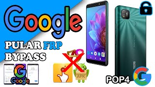 TECNO POP 4 PULAR CONTA GOOGLE FRP BYPASS REMOVE