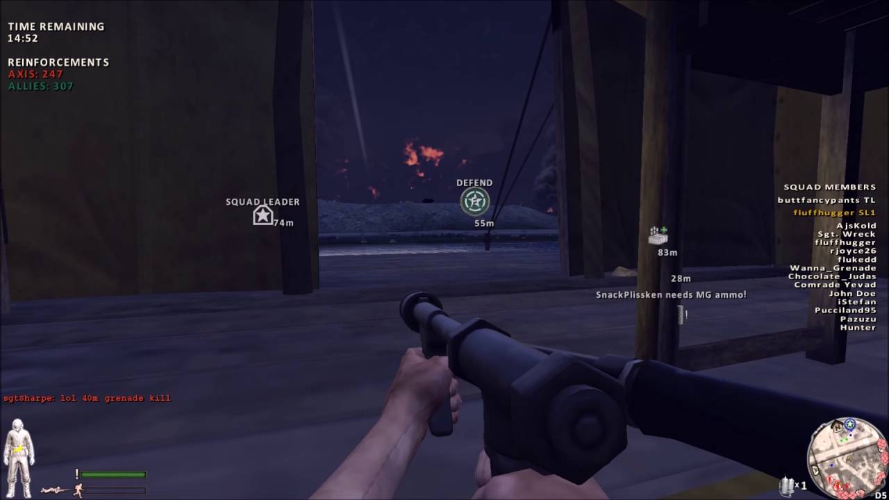 Flamer's wet dream on Guadal Canal