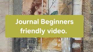 : Beginner`s video #1. Turn the coin bag into the journal page.