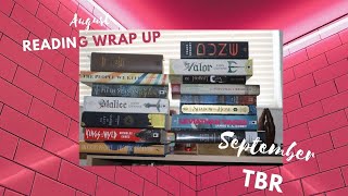 August Wrap Up | September TBR |