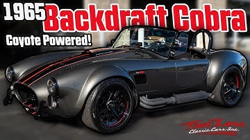 Test Drive & Tour of a Coyote-Powered Backdraft Cobra RT4B - For Sale at Fast Lane Classic Cars!