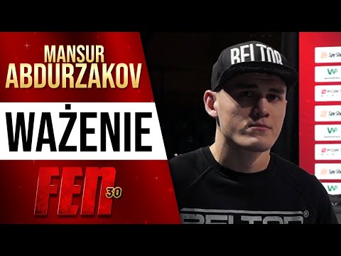 Mansur Abdurzakov przed rewanżem z Charzewskim na FEN 30: Zrobię wszystko, żeby wygrać tę walkę