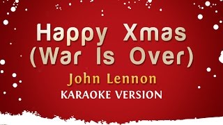 John Lennon - Happy Xmas (War Is Over) (Karaoke Version) chords
