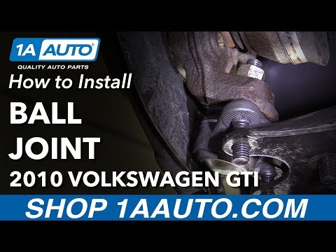 How to Replace Ball Joints 06-14 Volkswagen GTI
