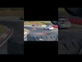 Crashed Corvette on the Nürburgring