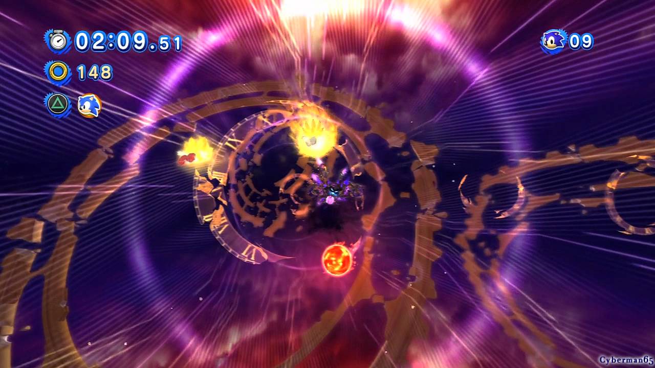 Sonic Generations Ps3 Part 22 Final Boss Time Eater Ending