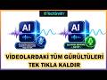 Videolardaki TÜM GÜRÜLTÜ-DİP Sesleri TEK TIKLA Kaldırma-Temizleme CAMTASİA 2026 ile