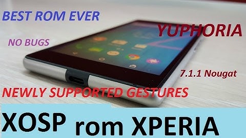 VOLTE Yuphoria rom xosp newly added gestures best rom . must try