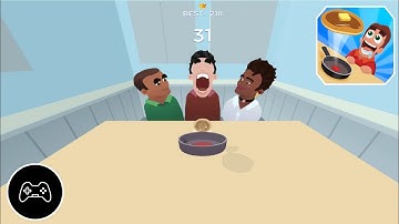 Flippy Pancake - Gameplay Walkthrough Part 1 - Survival Game Level to play(IOS, Android)