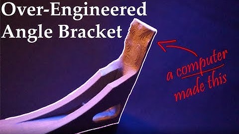 Topology Optimization to Make Cool Stuff (Engineering stuff)