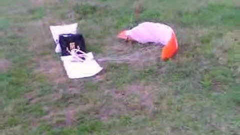 Fantastic Spot On Landing RC Paramotor Flex