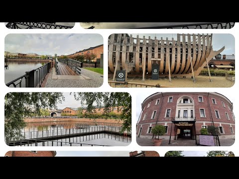 Санкт-Петербург. о. Новая Голландия - новая достопримечательность города. Бутылка - бывшая тюрьма