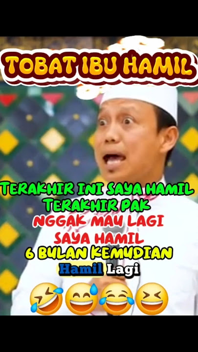 Perhatikan!! Jangan Lakukan ini!! Tobat Ibu Hamil #ustadzdasadlatif #dasadlatif #ceramahlucu