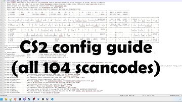 CS2 config guide - All 104 scancodes listed - Deadlock keys to bind