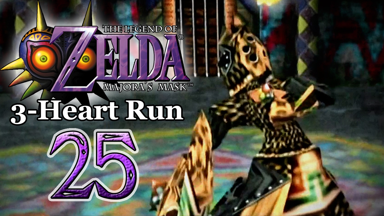 LoZ Majora's Mask 3Heart Run 25 Iron Knuckles YouTube