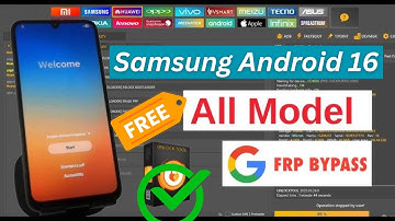 Samsung android16 bypass one click by unlocktool| Samsung Android 16 Frp Bypass All Model UnlockTool