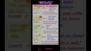Stop Misusing Modal Verbs ! Master Modal Verbs in Seconds