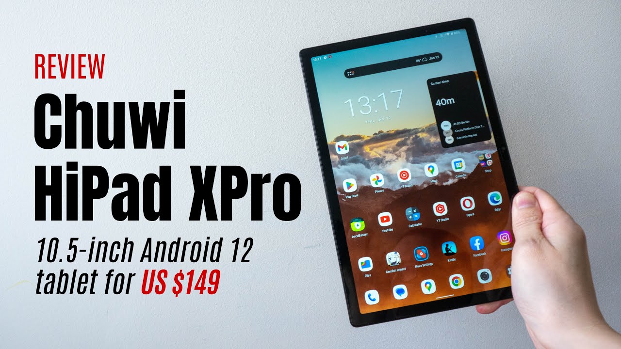 CHUWI HiPad XPro With Dual 4G LTE Best Android Tablet Under $150