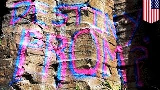 Подросток расписал Блэк-Хилс в Айдахо, чтобы пригласить девушку на выпускной Подросток расписал Блэк-Хилс в Айдахо, чтобы пригласить девушку на выпускной