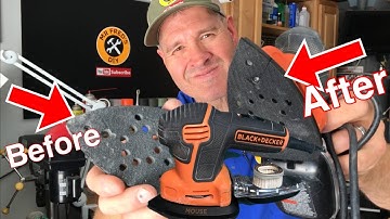 How to fix a sander platen (Platen replacement)