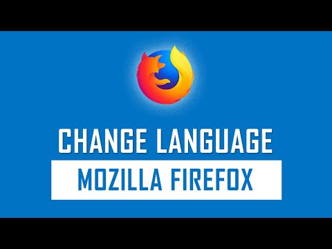 How to Change Language on Firefox Browser