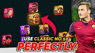 Use Classic No.10 PERFECTLY! • Classic No.10 Playing style - Pes 21 Mobile | AM5