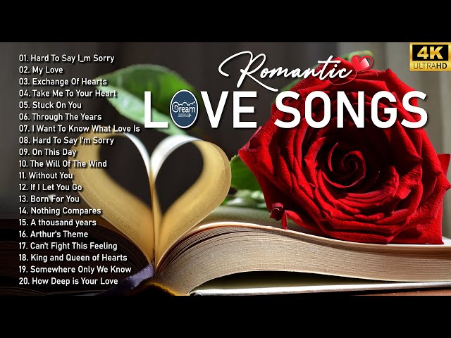 Relaxing Beautiful Love Songs 70s 80s 90s Playlist - Greatest Hits Love Songs Ever class=