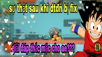 dtdn sau khi bị fix sẽ ra sao - Ngọc rồng online | đi doanh trại  sau khi đã được admin fix lại