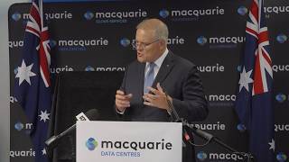 Macquarie Data Centres - IC3E Data Centre Opening by The Hon Scott Morrison MP