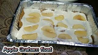 Apple Graham Float/my version/Super sarap