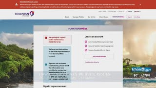 Hawaiian Airlines still fixing website, call center problems