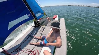 Hobie Getaway, sailing Mission Bay