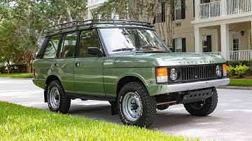 Fully RESTORED (1990) Range Rover Classic with LS3 Engine | ECD Automotive Design