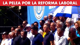 Mensaje al Gobierno: la CGT rechazó la reforma laboral y amenazó con una paro general