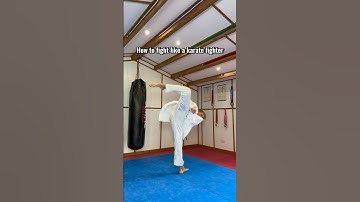 How to fight like a karate fighter🥋