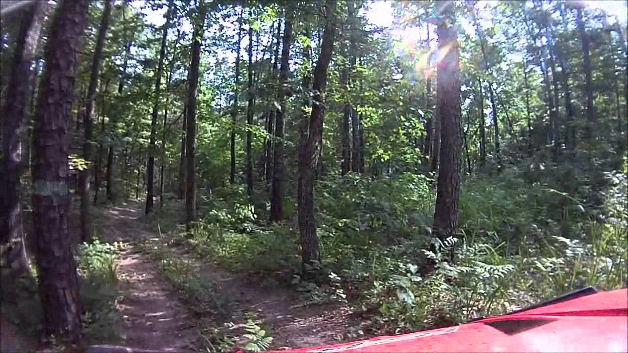 Trail Riding at Sandtown ATV Ranch near Batesville, Arkansas YouTube