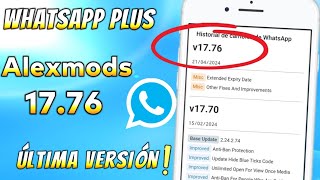 Nuevo WHATSAPP PLUS ALEX MODS Ultima Versión✅ SOLUCIONADO: Necesitas Instalar la versión Oficial