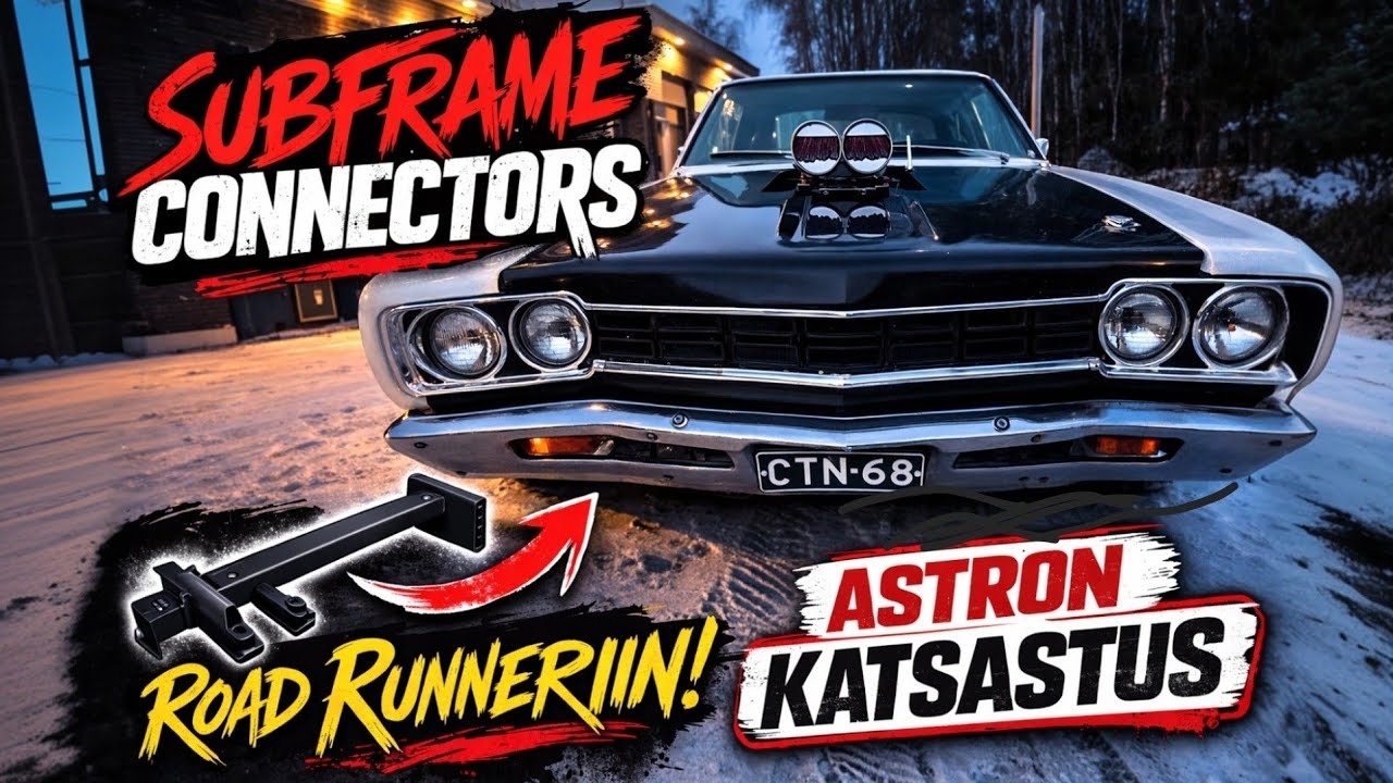 ROAD RUNNER SUBFRAME CONNECTORS JA ASTRON KATSASTUS 