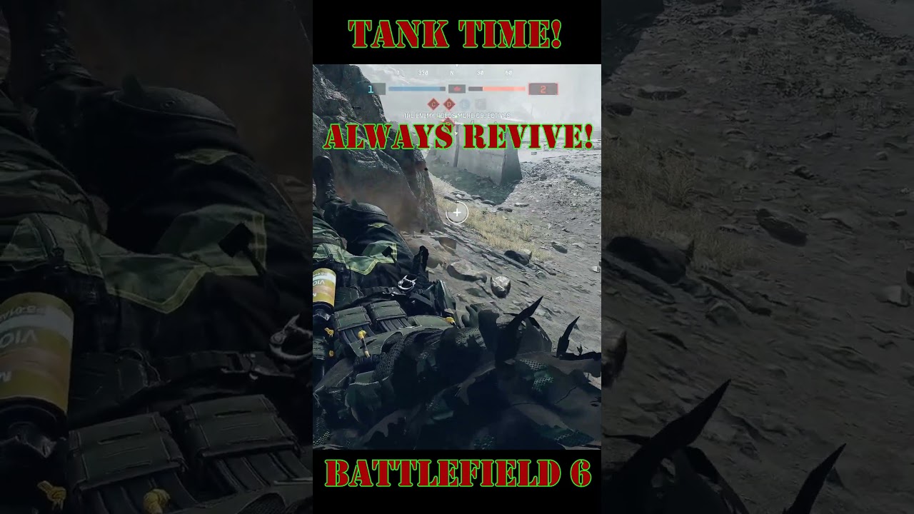 Battlefield 6 gameplay Tank Time. Final charge was BAD!! 